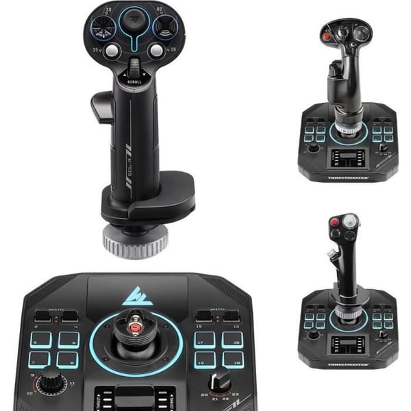 Modulär mångsimulatorbas - THRUSTMASTER - HEART-teknologi - Sol-R 5 Bas - Kompatibel med Windows 10/11 och programvara TARGET