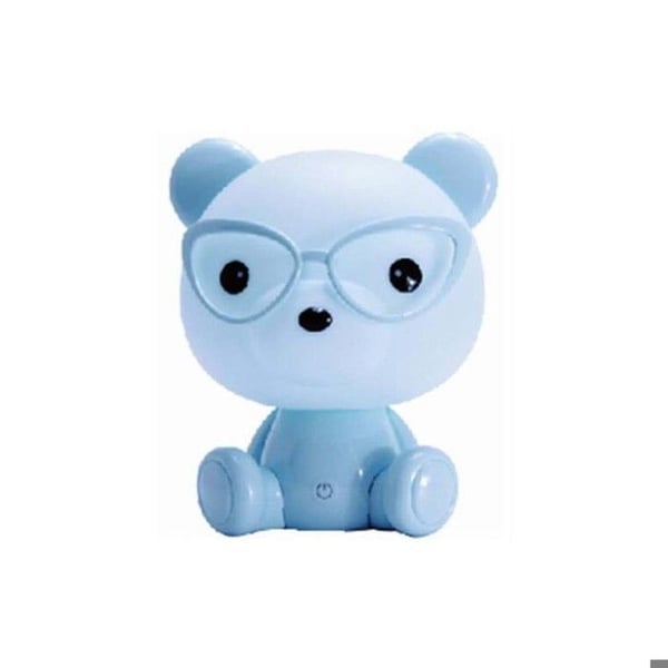 LED-lampa - ROYMART - RM-HB-0502 - Hund med glasögon - 3 ljusstyrkenivåer - USB-kabel