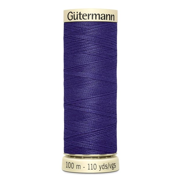 Fil 100% polyester Gutermann 1 Spole - Att 463 - mörk lila