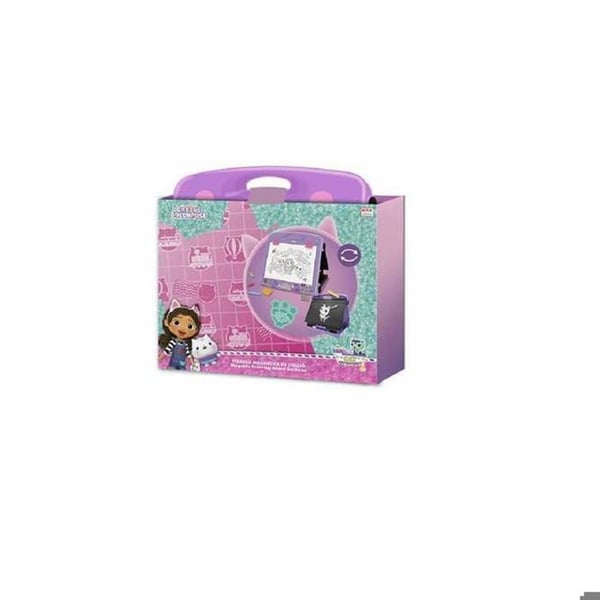 Teckningskit - GABBY'S DOLLHOUSE - Lila - Flera färger - Inkluderade tillbehör - 3 år och uppåt