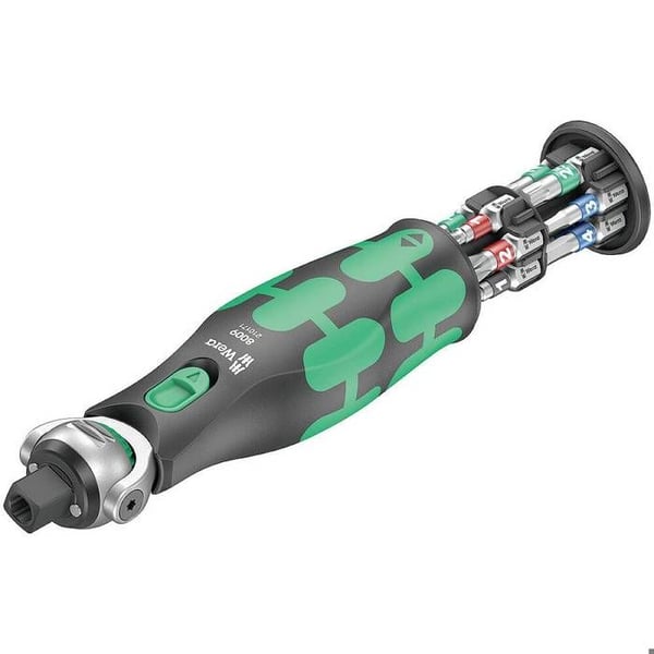 Wera Zyklop Pocket 1 Bits skruvmejsel 1/4, 3/8