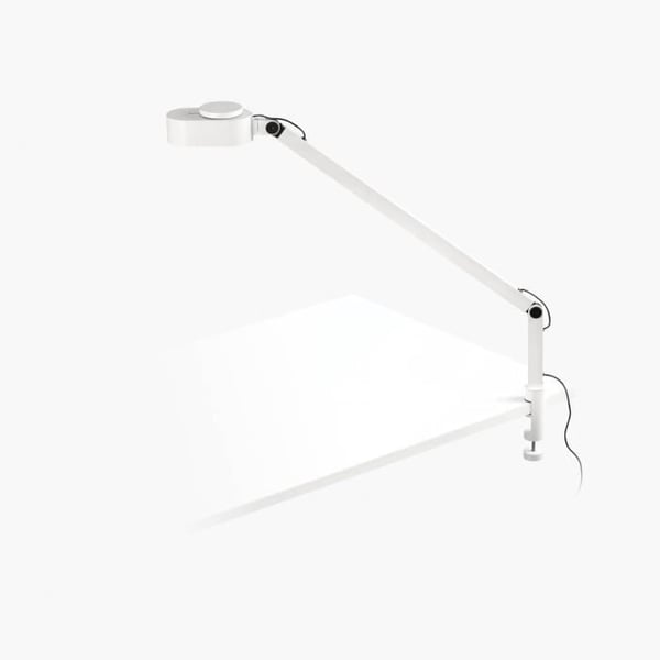 Klämlampa - FARO - Inbjudande - Matt vit - Integrerad LED - 410 lm