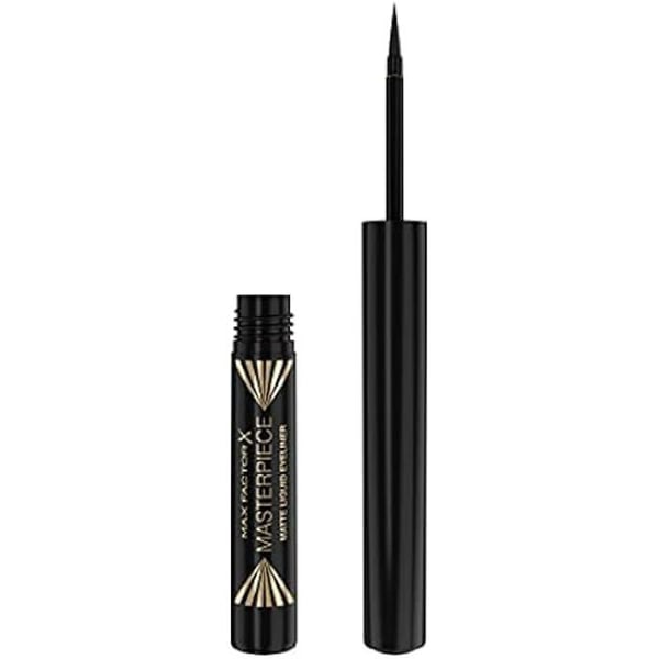 Eye liner - MAX FACTOR - Mästerverk - Svart - Matt finish - Vattentålig