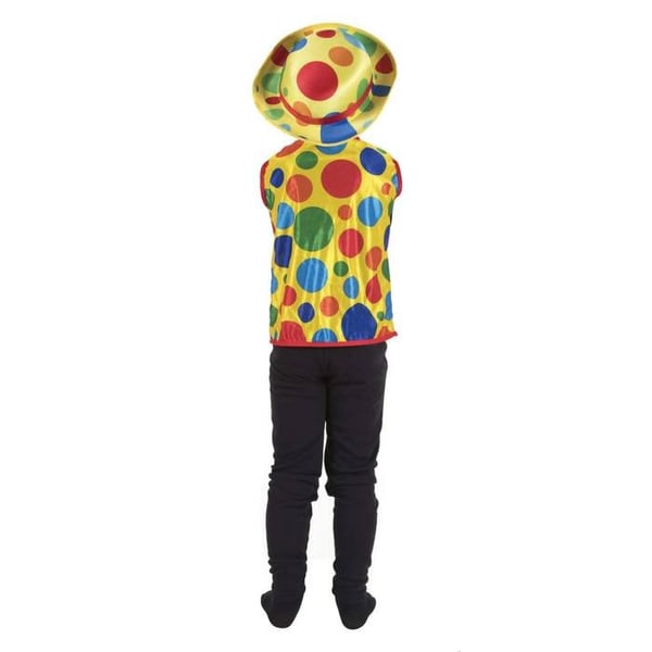 Kostym - LITEN CLOWN - Clownset - En storlek - Flerfärgad - För barn