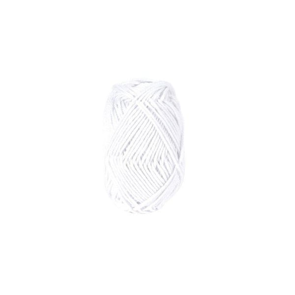 DMC - Natura Happy Cotton 3mm 20g Amigurumi och Virkning Col. 762 vit