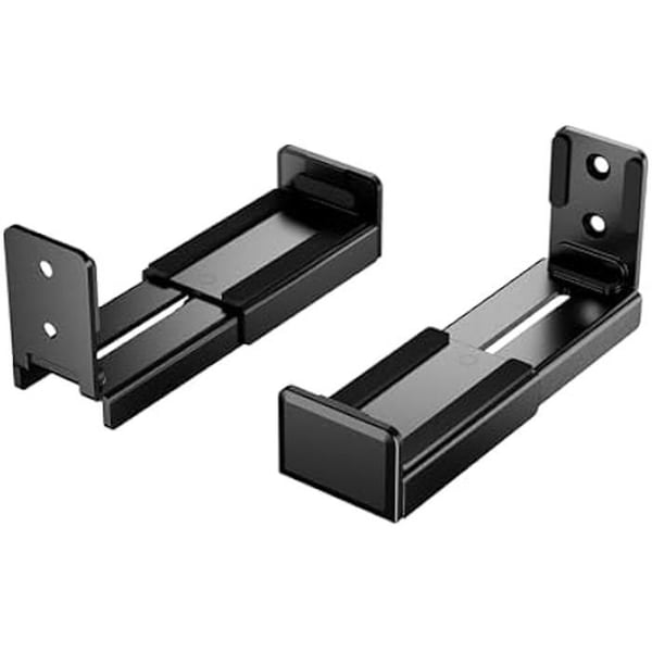 Stödvägg Universell - AISENS - SPK02U-191 - Stål - Svart - 15 kg