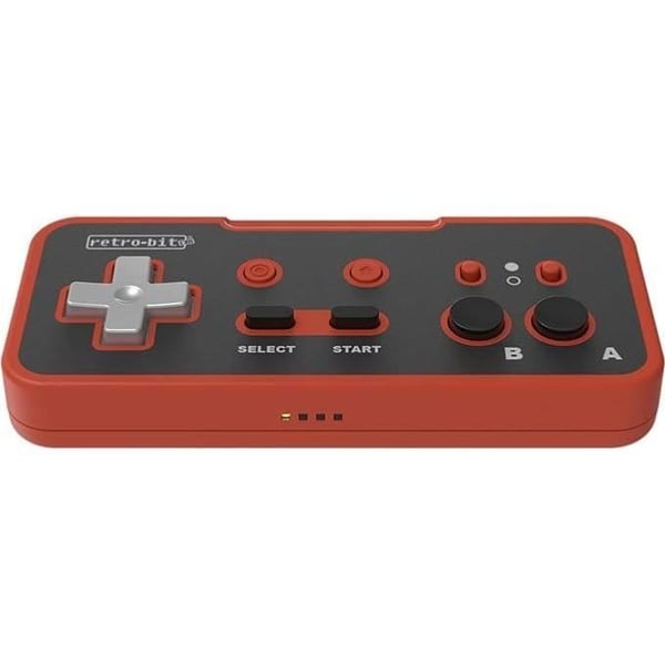 Retro-Bit Origin8 2.4G Trådløs Controller til Nintendo Switch & NES Rød & Sort Udgave