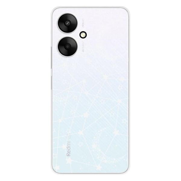 Tryckt silikonfodral som är kompatibelt med Xiaomi Redmi 13C 5G Starry-linjer