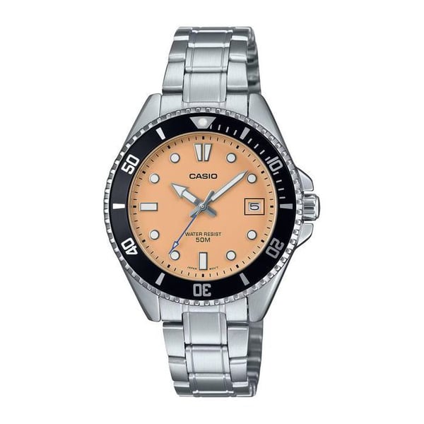 Sportklocka - Casio - MDV-10D-4A2V - Rostfritt stål - Vattentålig 50m - Kvarts