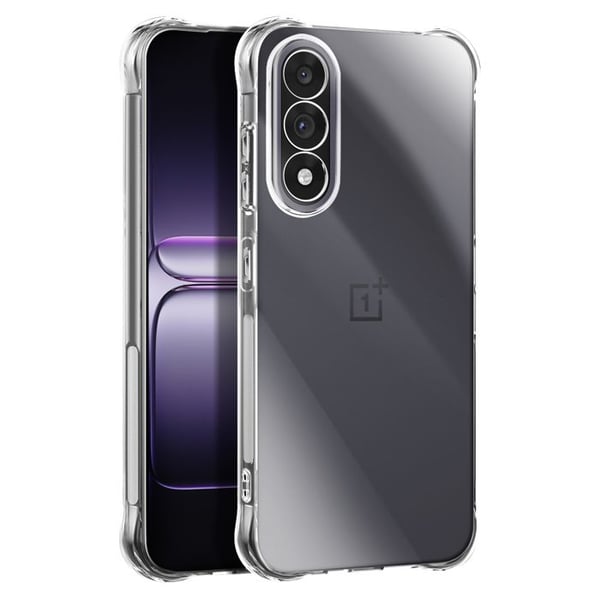 Skal - AVISERA - OnePlus Nord 5 - Stötskydd - Förstärkta hörn - Transparent