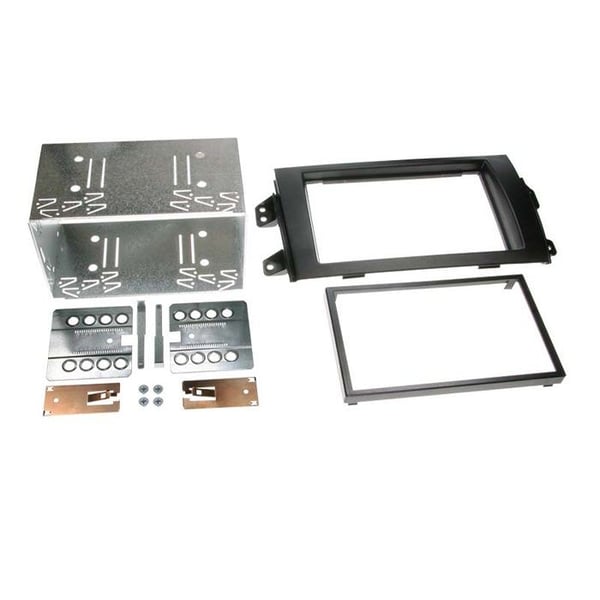 2-DIN anslutare för Fiat Sedici / Suzuki SX 4 2006 > svart