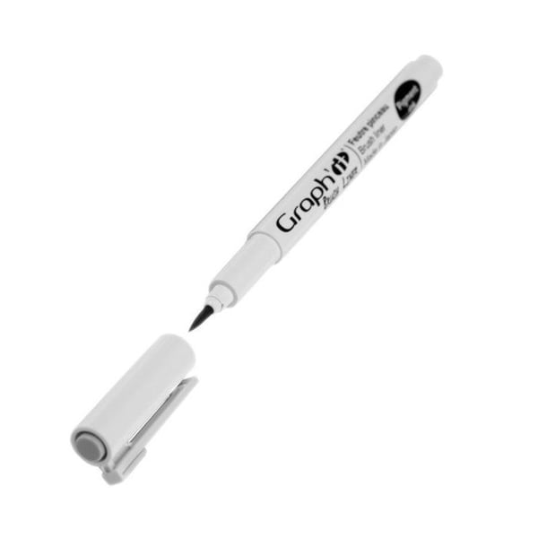 Graph'It - Pensel liner Manga Graph'it Filtpenna med pigmentbläck Medium grå