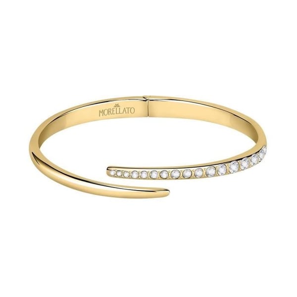 Armband - MORELLATO - SAUZ34 - Gult Stål - Vitt Kristall - Dam