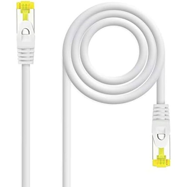 Nätverkskabel - NANO KABEL - 10.20.1900-L30-W - RJ45 - CAT.6A SFTP - 30 cm Vit