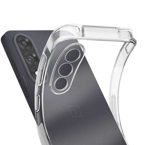 Skal - AVISERA - OnePlus Nord 5 - Stötskydd - Förstärkta hörn - Transparent