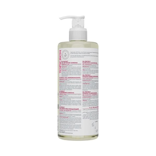 Rengöringsgel - Topicrem - DA - 500ml - Hypoallergen - Känslig hud