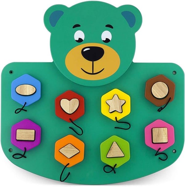 Smart Tree - Stor Teddy Bear aktivitetstavla - BYXA