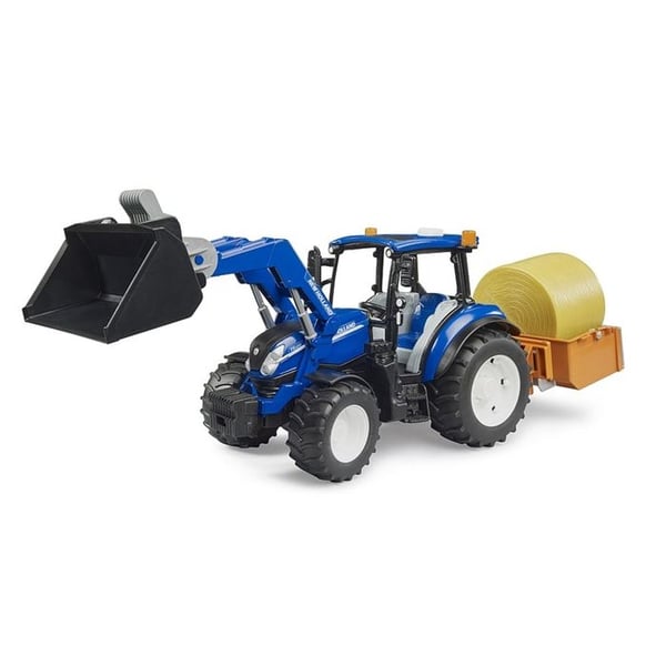 New Holland T5. 120 med frontlastare