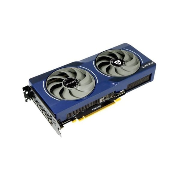 Grafikkort - Sparkle - Intel Arc B570 Guardian OC - 10 GB GDDR6 - TORN Cooling 2.0 - Blått ljus