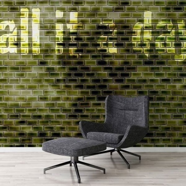 A.S. Creation Tapet kollektion Atelier 47 DD117080 Pierre & Aspect betong Grön