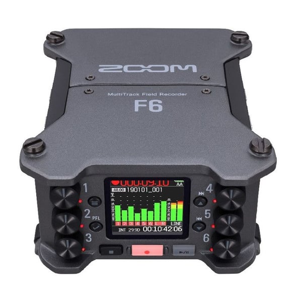 ZOOM F 6 Broascast flerspårsinspelare