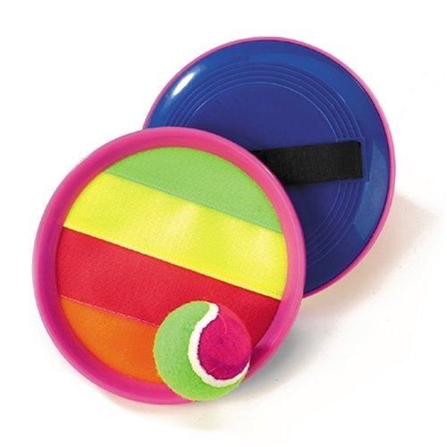 Bollspel - GLADA MÄNNISKOR - VELCRO - 19 cm - Inomhus - Barn