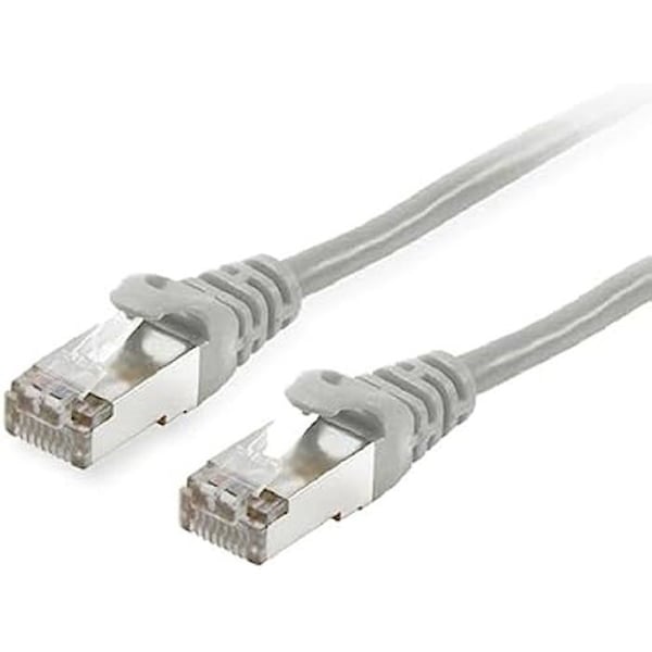 Kabelpatch Cat.6A S/FTP - EQUIP - 10 m - 10 Gbit/s - Kompatibel med PoE - Aluminiumskydd
