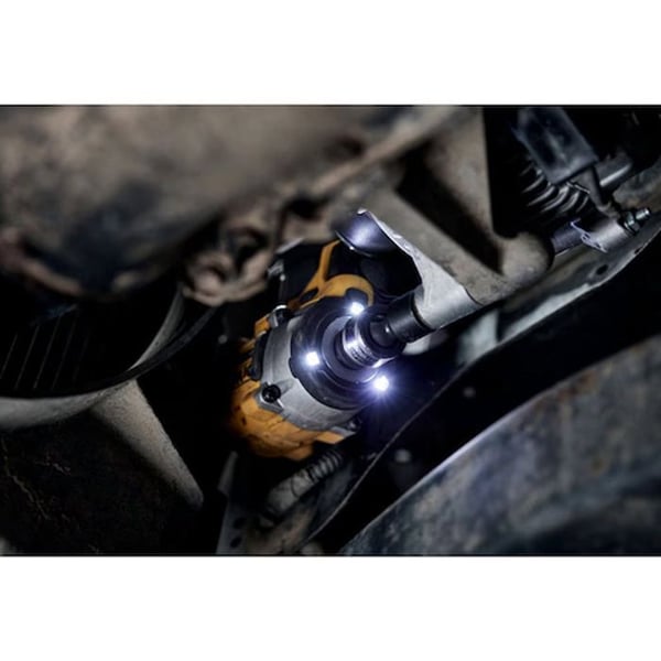 Slagskruvdragare 1/2" XR 18V li-ion borstlös - DEWALT - med 2 batterier 18V 5.0Ah - laddare - TSTAK - DCF922P2T-QW DCF922P2T-