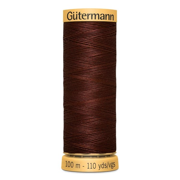 lot av 5* 100m bomullsgarn Gutermann - Att 266 - 4750