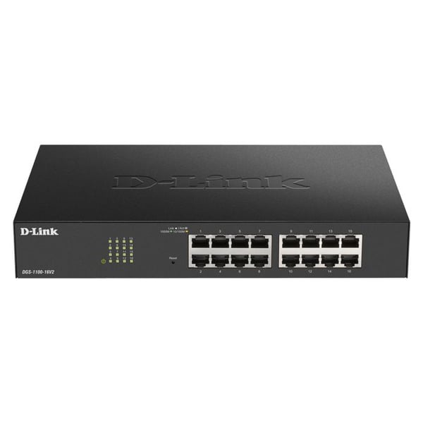Netværksswitch - D-Link - DGS-1100-24PV2/E - 24 porte Gigabit - PoE - 48 Gbps