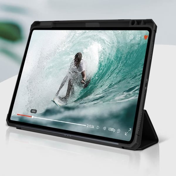 Fodral - AVIZAR - Xiaomi Pad 5/5 Pro - Ekoskinn - Videostöd - Magnetstängning