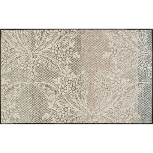 Paillasson med blommönster, tvättbar i olika storlekar, wash+dry Design Dimensioner 120 x 75 cm
