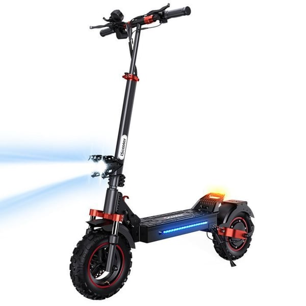 iScooter iX5S Elektrisk Sparkcykel - Räckvidd 65km - 1000W - 11" Alla Terräng - Dubbel Skivbroms EABS - Dubbel Stötdämpning
