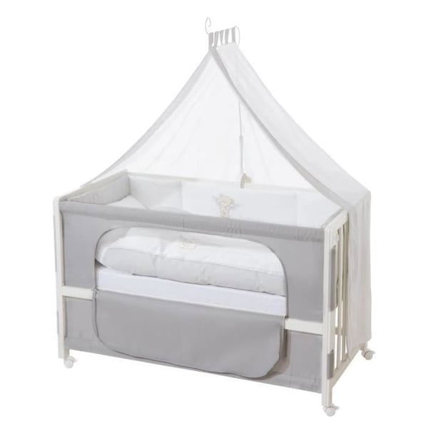 ROBA Lit Cododo Complet "Heartbreaker" 60x120 cm med 4 hjul med bromsar