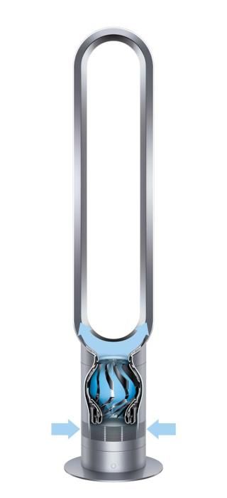 Dyson AM07 COOL WHITE fläkt vit/silver tornfläkt