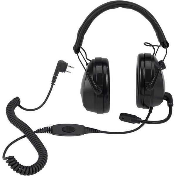 Retevis Hörlurar för Talkie-Walkie, Radio 2 Vägar, Volymkontroll, 2 Stift, För Baofeng UV5R RT24 RT27 RT5R RT86