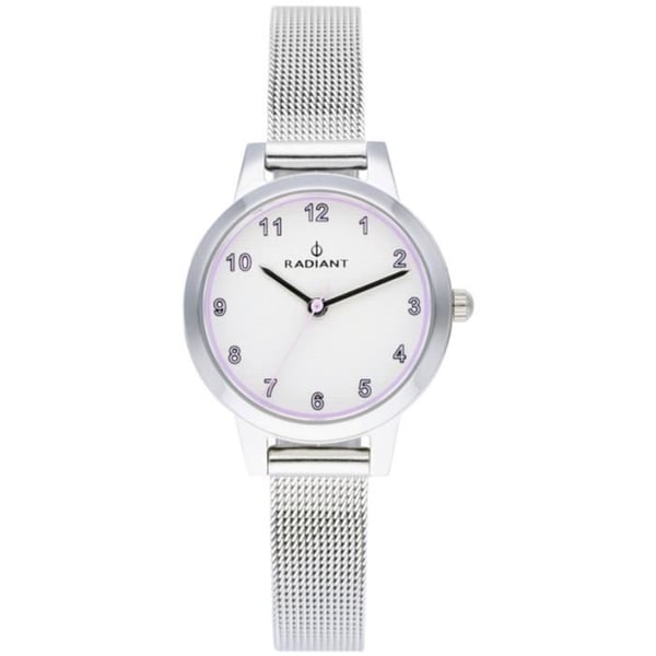 Damklocka - RADIANT - VIOLA RA508602 - Kvarts - Analog - Silverfärgad