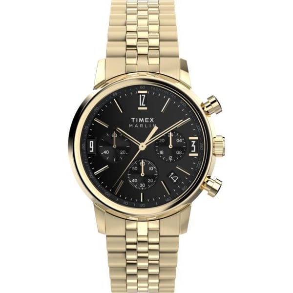 Klocka - TIMEX - TW2W59900 - Guldpläterat rostfritt stål - Vattentålig 5 bar - 40 mm