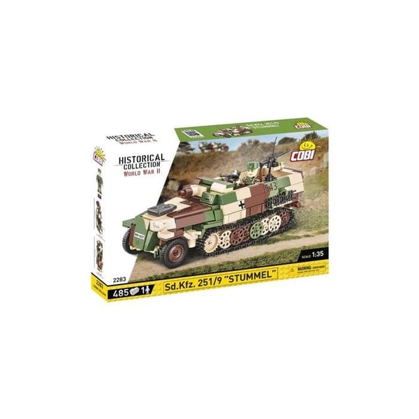 Maquette - COBI - 2283 - SD.KFZ. 251/9 'STUMMEL' - Plast - Att bygga själv - Mixad