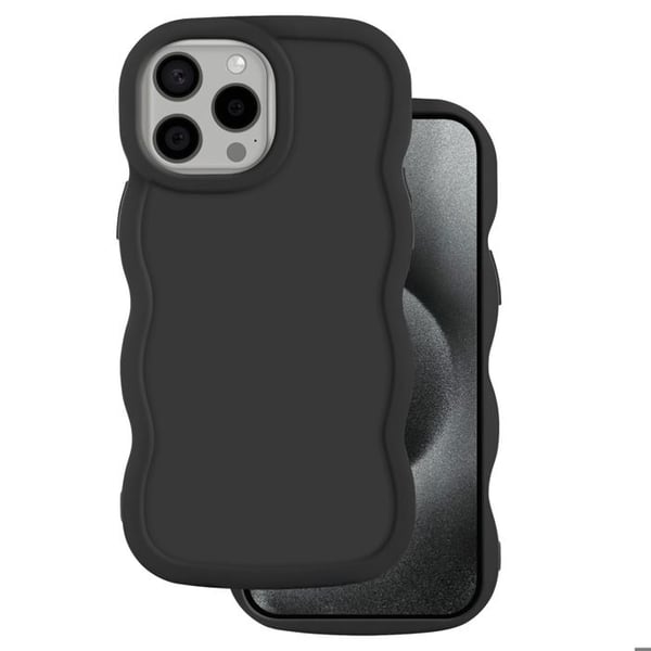 Coque Candy för iPhone 15 Pro Stötsäker Svart
