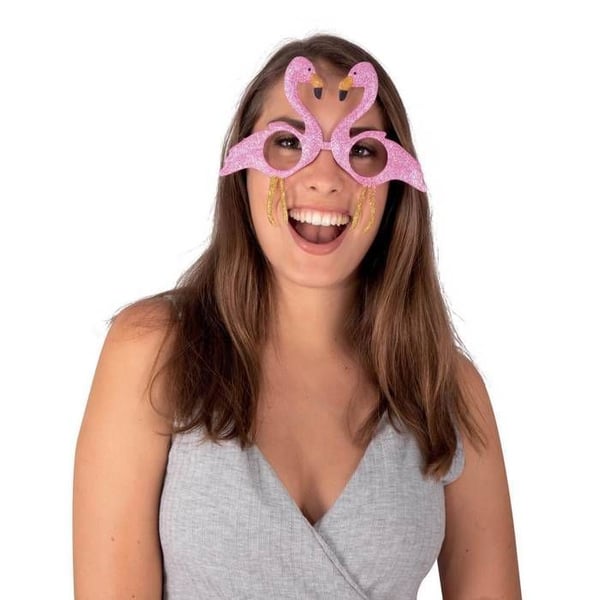 Glasögon - LITEN CLOWN - Flamingo - Färg Rosa