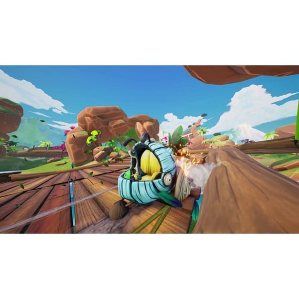 PS4-spel - BANDAI NAMCO - Gigantosaurus: Dino Kart - Fler spelare - 15 banor - Automatisk styrning