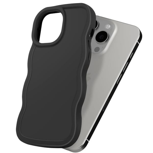 Coque Candy för iPhone 15 Pro Stötsäker Svart