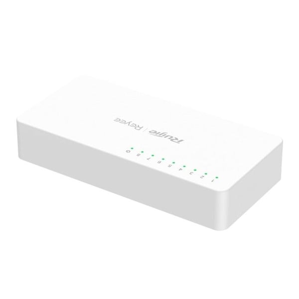 Reyee 8x RJ45 10/100Mbps Icke hanterad switch Vit