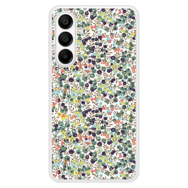 Silkon förstärkt skal med tryck kompatibel med Samsung Galaxy A15 Liberty Wiltshire Grön