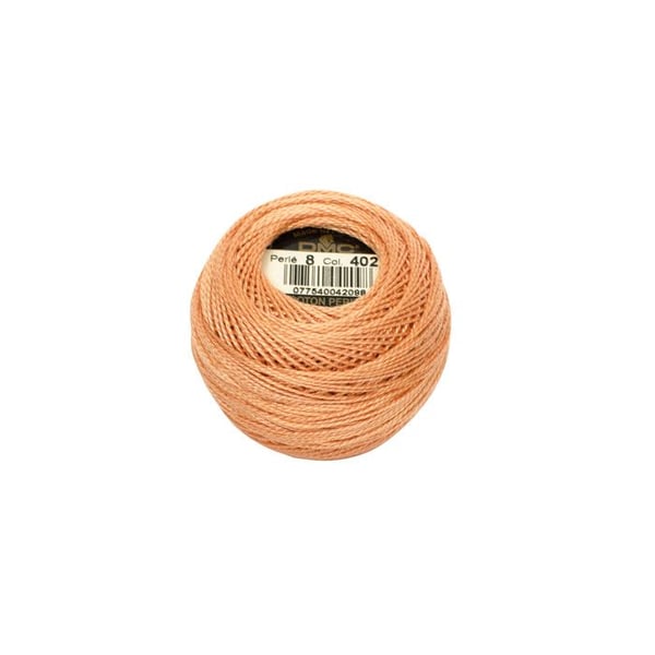 Coton perlé DMC art 116, storlek 8 - 80m nystan - Att 402