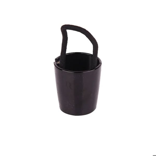 Hårsnodd - AVIZAR - Svart - Justerbar Ring - Bekväm - Elegant
