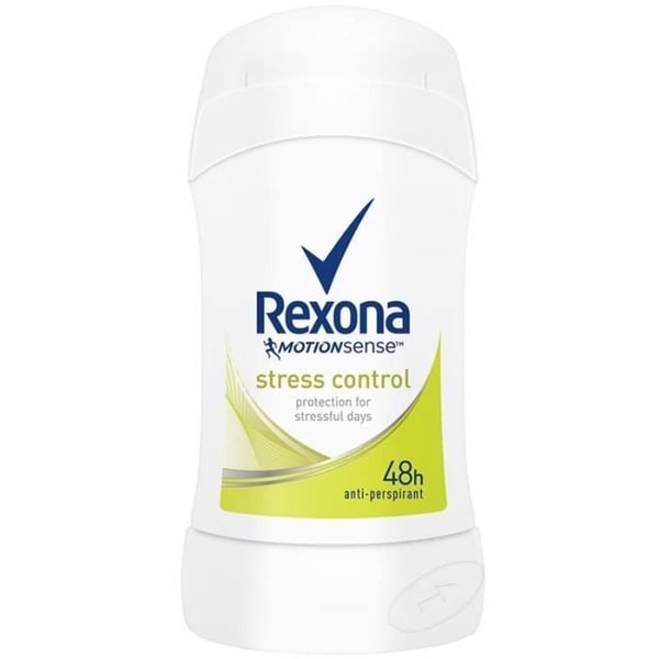 Deodorantstick - REXONA - Maximum Protection Stress Control - 45 ml - Paket med 3 - Utan alcohol