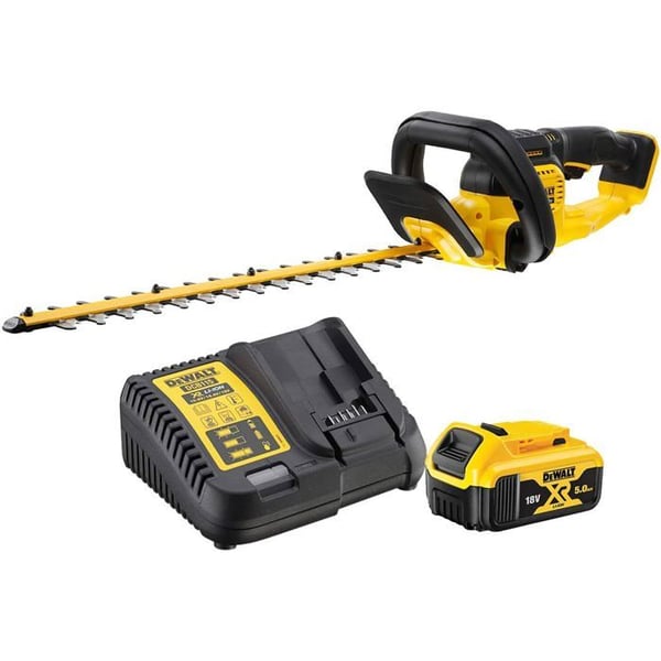 Häcksax 55 cm XR 18V - 1 batteri 5Ah + 1 laddare - DEWALT - DCMHT563P1-QW
