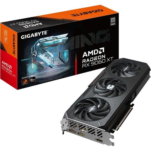 GIGABYTE - GAMING - Grafikkort - AMD Radeon RX 9060XT - 8 Go